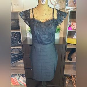 Blashe NWOT women’s black lace dress size large